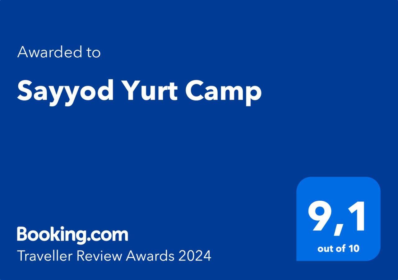 Sayyod Yurt Camp-Yurt Camp In Uzbekistan Hotel Chuprak Екстериор снимка